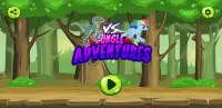 My Pony VS the Dinosaur : jungle running adventure Screen Shot 2