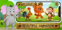 Animal sounds. Learning, animation game for Kids. Screen Shot 3