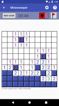 Minesweeper Screen Shot 2