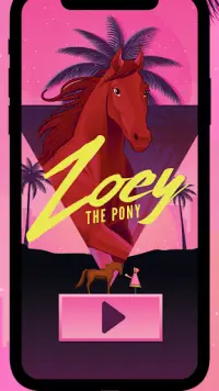 Zoey the Pony - a Horse Runner Game Screen Shot 0