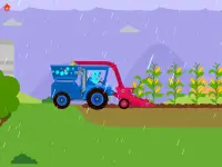 恐竜農園 - 子供のためのトラクターシミュレーターゲーム Screen Shot 9
