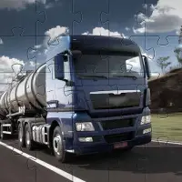 بانوراما الألغاز MAN TGA Truck Games ألعاب مجانية Screen Shot 3