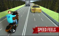 traffic moto racing 3D Screen Shot 0