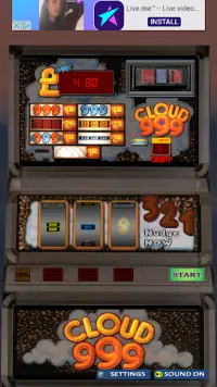 Cloud 999 Classic UK Slot Sim Screen Shot 1