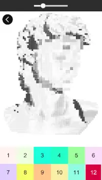 Magic Glitch Color By Number: VaporWave Pixel Art Screen Shot 0