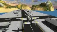 Vôo de avião Sim Pilot 2017 Screen Shot 7