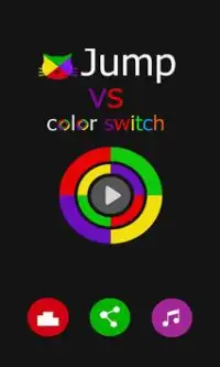 jump cat vs color switch Screen Shot 3