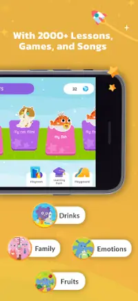 Galaxy Kids : English For kids Screen Shot 2