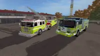 Ultra Fire Truck Car Simulator Screen Shot 2