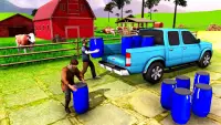 Simulador de fábrica de granja de vacas: granja de Screen Shot 2