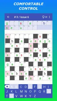 Keywords — Codeword Puzzle Screen Shot 2