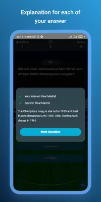 Champions League Quiz Screen Shot 2