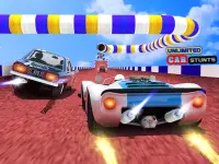 Unlimited Car Stunts - Mega Ramp Stunt Car Games Screen Shot 0