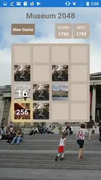 Museum 2048 Screen Shot 6