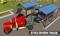 Gros un camion Transport Jeux de transport de fret Screen Shot 2