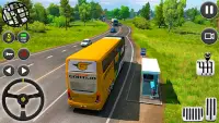 Coach Bus Driving Simulator 2021: PvP Driving Game Screen Shot 2