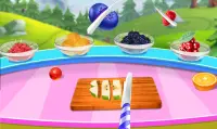 Ice Slushy Frozen Cone Game Screen Shot 1
