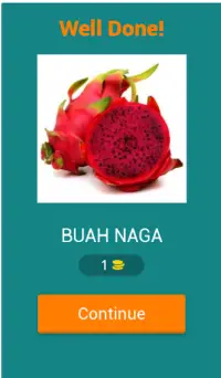 Tebak Nama Buah Screen Shot 1