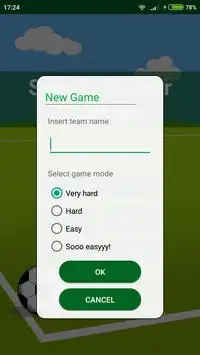 Simple Soccer Manager Screen Shot 1