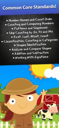 Animal Math Games for Kids Screen Shot 1