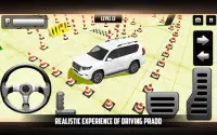 Prado Car Parking 3D Classic Prado Car Games Screen Shot 1