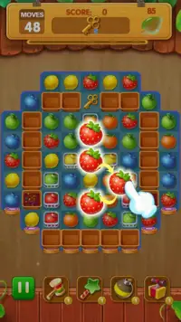 Fruits Mania Crush King: Match 3 Puzzle Game Screen Shot 2