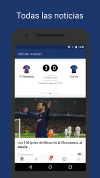 Barcelona Live – Goles y Info Screen Shot 0