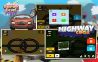 Highway Circle: Try Not To Crash the Car Loop Game Screen Shot 1