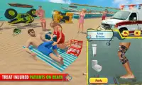 Cứu hộ bãi biển cứu hộ cứu thương Games bệnh viện Screen Shot 1