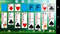 FreeCell Solitaire X Screen Shot 1