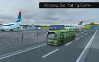 สนามบินเมือง 3D รถบัสที่จอดรถ Screen Shot 1