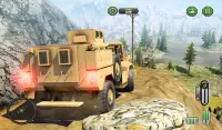 Fora estrada Exército Transporter Caminhão Jogos Screen Shot 9