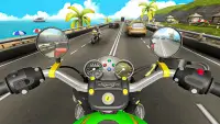 Balap Moto Rider Lalu Lintas Screen Shot 3