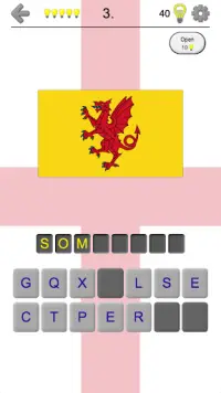 Counties of England - Quiz on county towns & flags Screen Shot 1