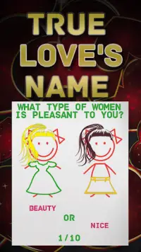 Test for True Love's name Screen Shot 1