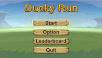 Ducky Run - Endless Runner Cute Duck Run Screen Shot 0