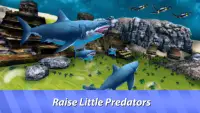 Megalodon Survival Simulator - seja um tubarão! Screen Shot 6