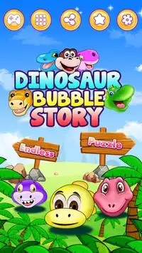 Dinosaur Bubble Story Screen Shot 0