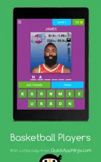 Basketball Players Guess Game Screen Shot 7