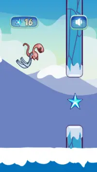 Flappy Ice Mountain Screen Shot 2