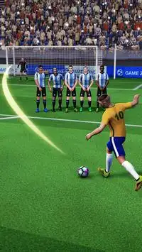 Mobile Soccer Free Kick Cup 2017 Screen Shot 1