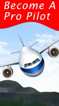 Airplane Flight Real Pilot - Flight Simulator Screen Shot 1