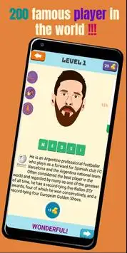 Guess Face Football Player Screen Shot 4