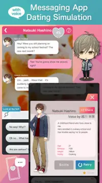 Otome Chat Connection - Chat App Dating Simulation Screen Shot 5
