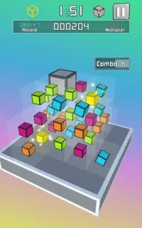 CuboCombo: A 3D match 3 game! Screen Shot 9