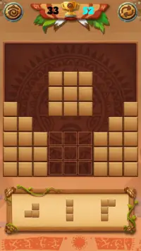 Wood Block Crush Puzzle Screen Shot 1