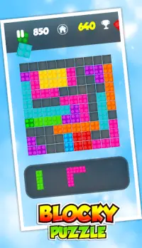 Blocky: A Puzzle Game Screen Shot 2