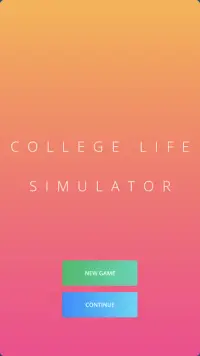 College Life Simulator Screen Shot 1
