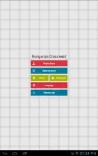 Hungarian Crossword Screen Shot 4