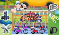 Cycle Repair Mechanic Shop - Kids Bicycle Factory Screen Shot 1